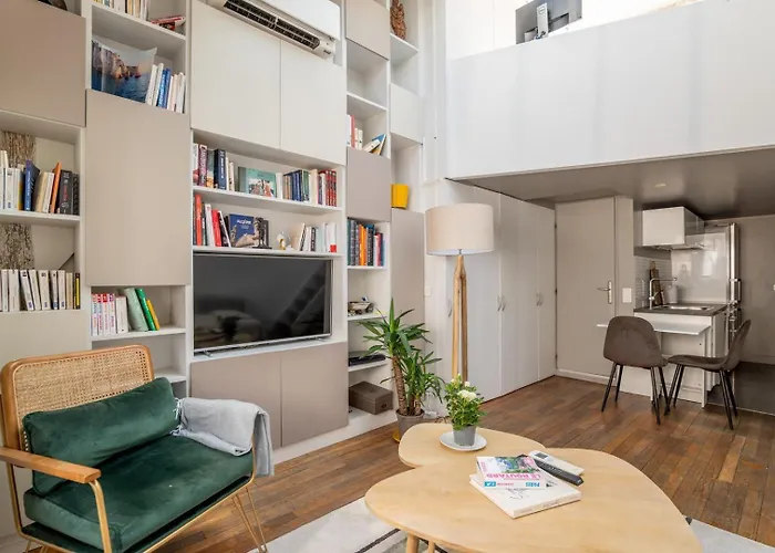 Bright And Chic Duplex With Ac, Heart Of 9th Daire Paris